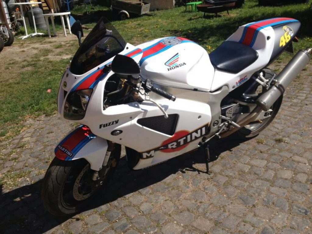 Motorrad folieren, Motorrad Folierung, BIKE DEKOR wrapping Design HONDA